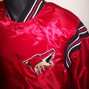 ARIZONA COYOTES NHL STARTER Snap Down Jacket 5X